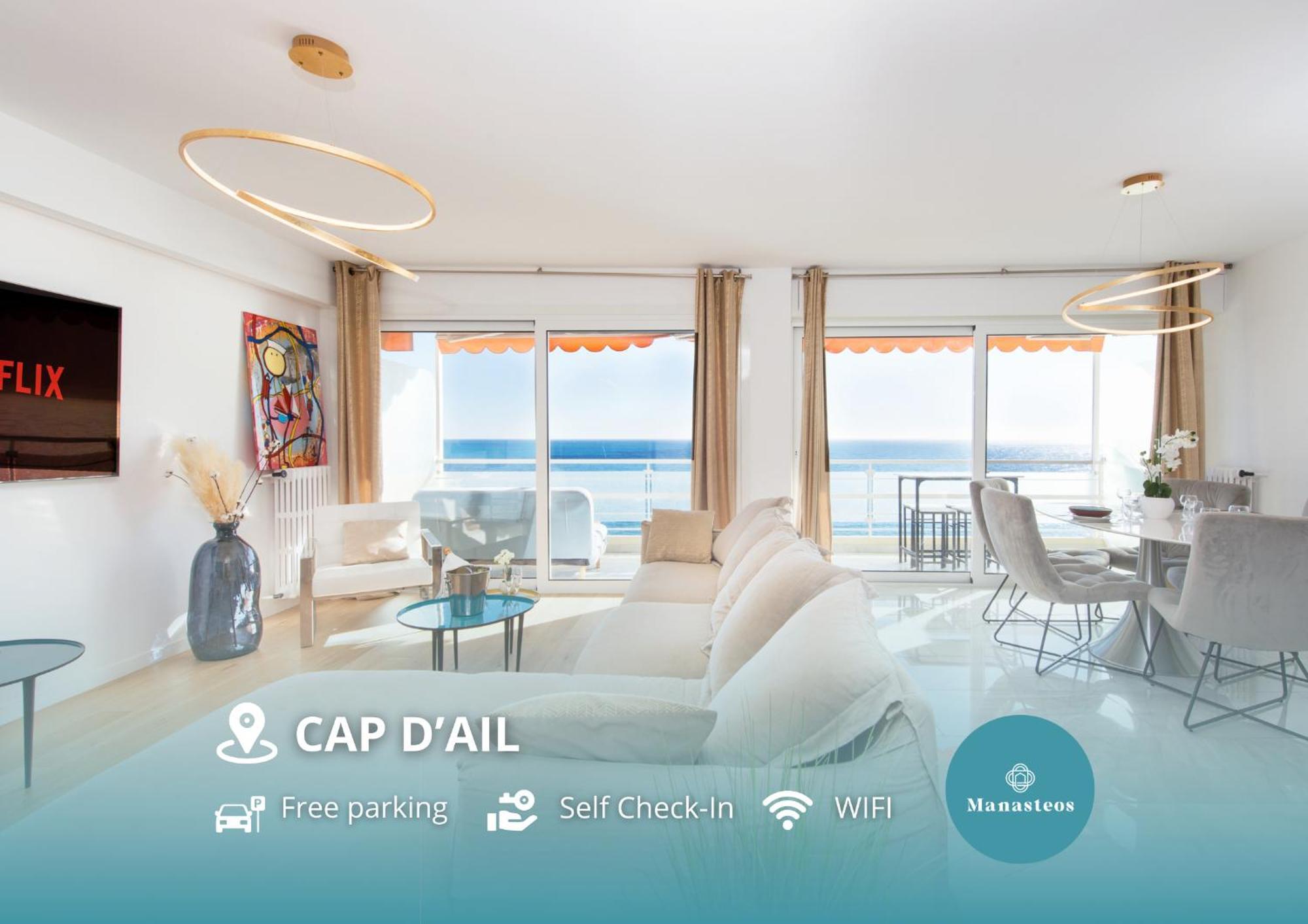 Luxueux - Terrasse Vue Mer - Parking Prive - Bo Saint-Antoine  Екстериор снимка